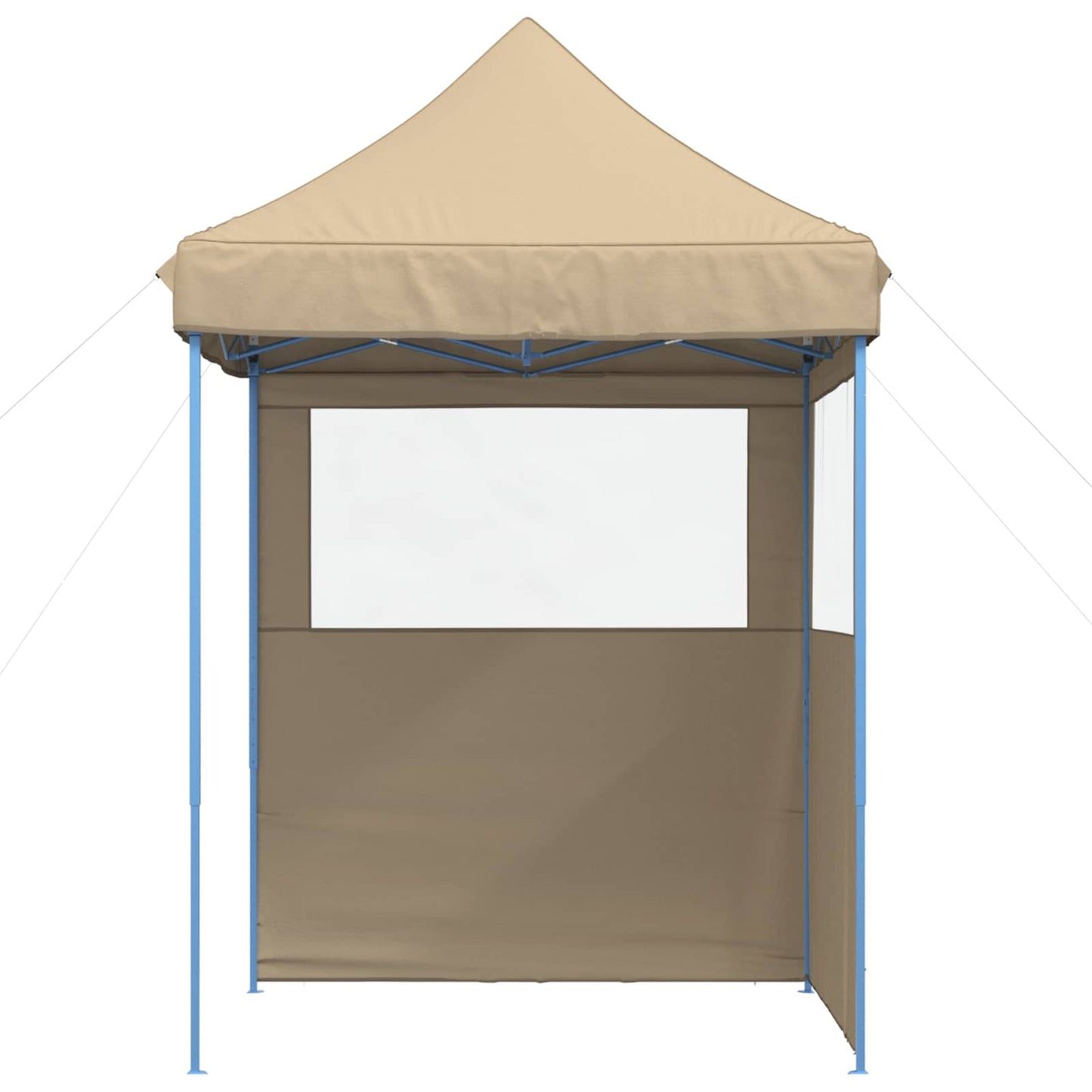 Party Tent Folding Beige 200 x 200 x 306 cm Oxford Fabric