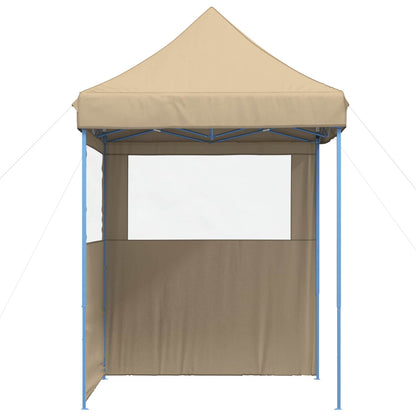 Party Tent Folding Beige 200 x 200 x 306 cm Oxford Fabric