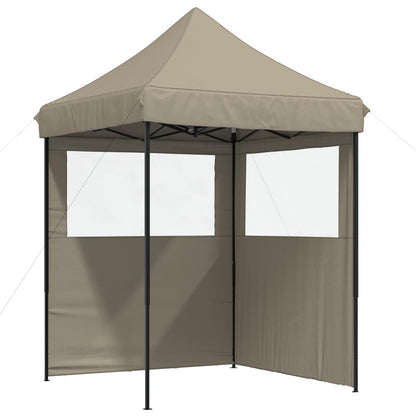 Party Tent Folding Taupe 200 x 200 x 306 cm Oxford Fabric