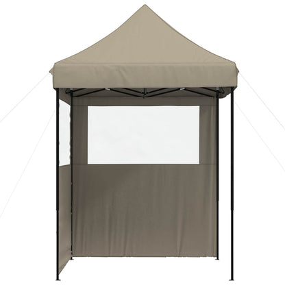 Party Tent Folding Taupe 200 x 200 x 306 cm Oxford Fabric