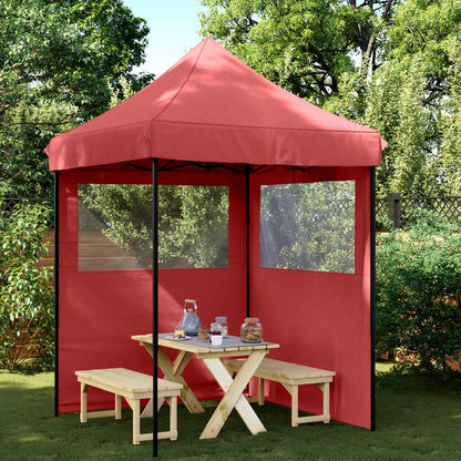 Party Tent Folding Burgundy 200 x 200 x 306 cm Oxford Fabric