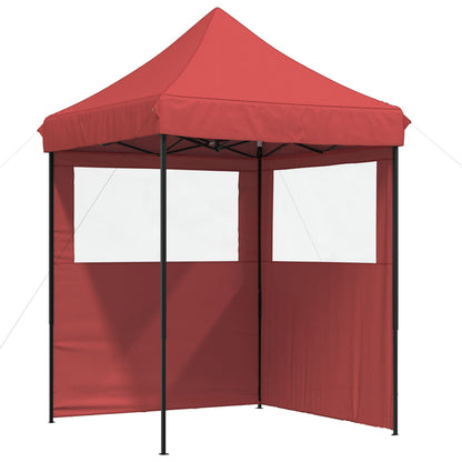 Party Tent Folding Burgundy 200 x 200 x 306 cm Oxford Fabric