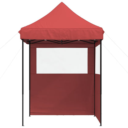 Party Tent Folding Burgundy 200 x 200 x 306 cm Oxford Fabric