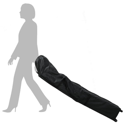 Party Tent Folding Burgundy 200 x 200 x 306 cm Oxford Fabric