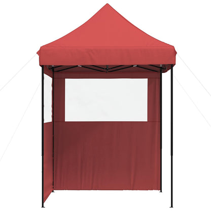Party Tent Folding Burgundy 200 x 200 x 306 cm Oxford Fabric