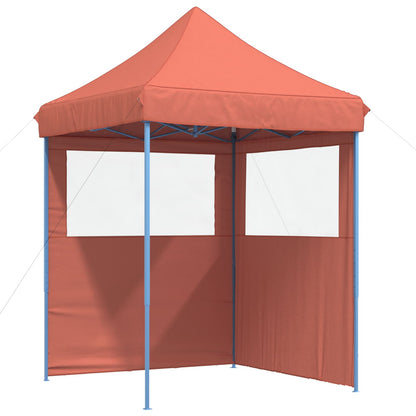 Party Tent Folding Terracotta 200 x 200 x 306 cm Oxford Fabric