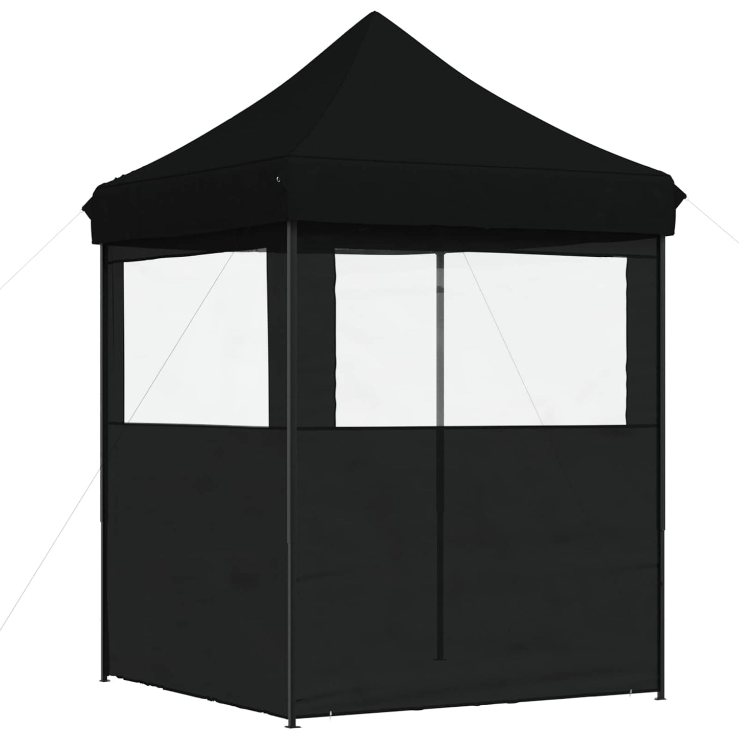 Party Tent Folding Black 200 x 200 x 306 cm Oxford Fabric