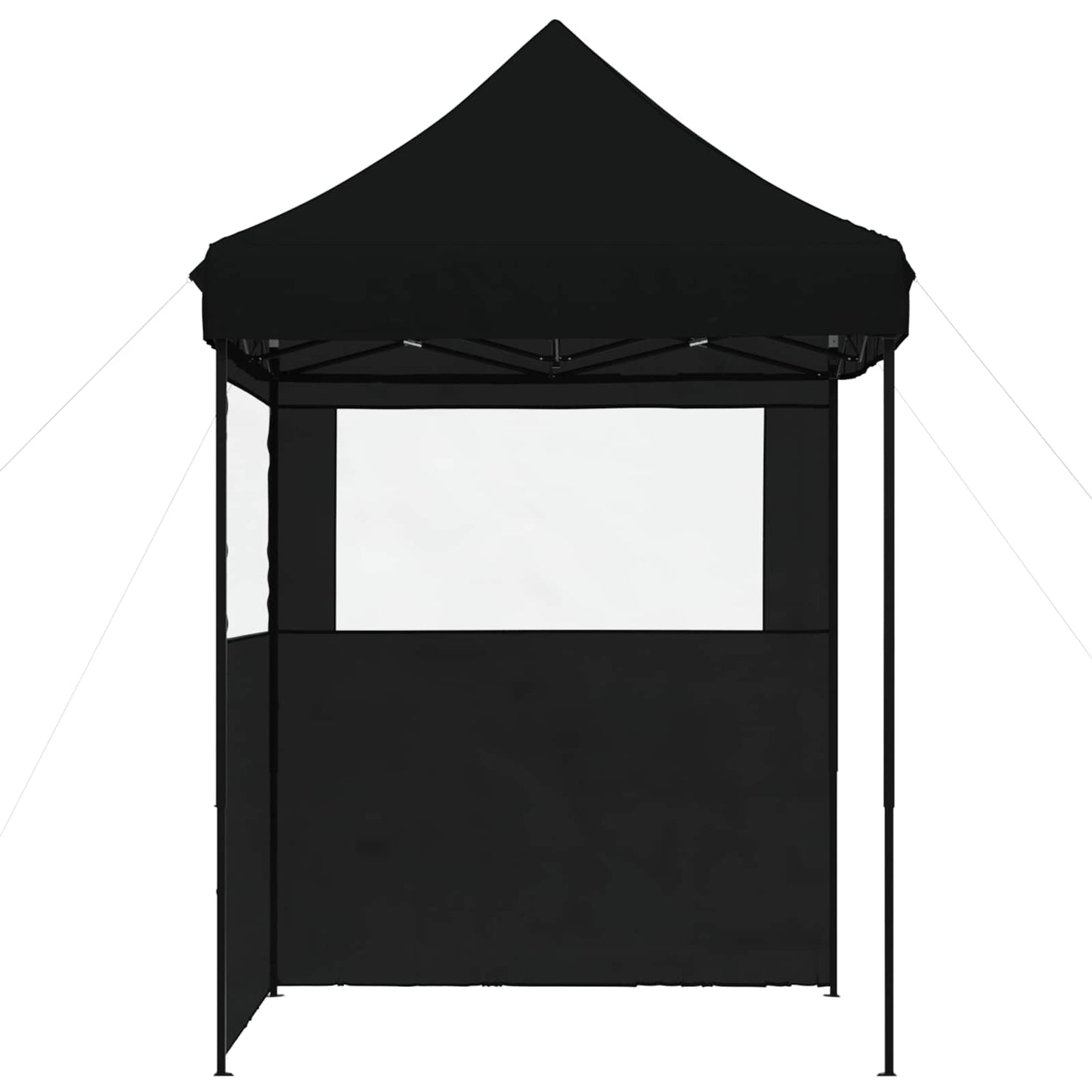 Party Tent Folding Black 200 x 200 x 306 cm Oxford Fabric