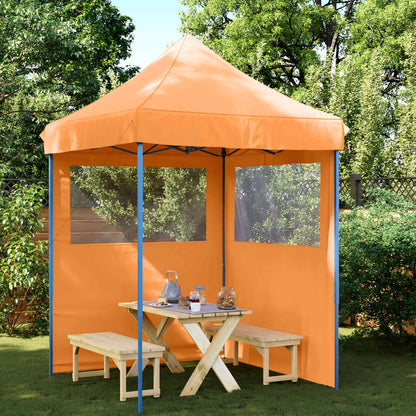 Party Tent Folding Orange 200 x 200 x 306 cm Oxford Fabric
