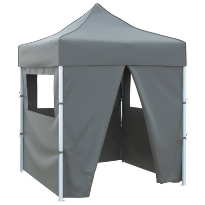 Party Tent Folding Anthracite 200 x 200 x 315 cm Oxford Fabric