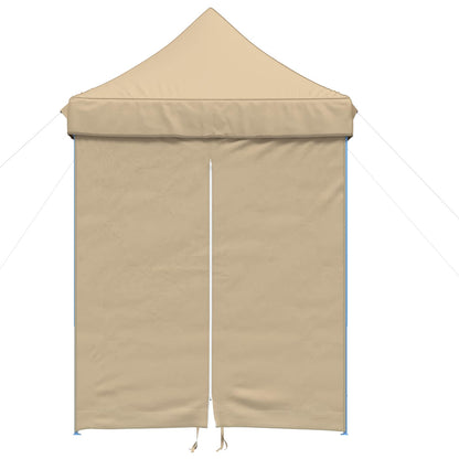 Party Tent Folding Beige 200 x 200 x 306 cm Oxford Fabric