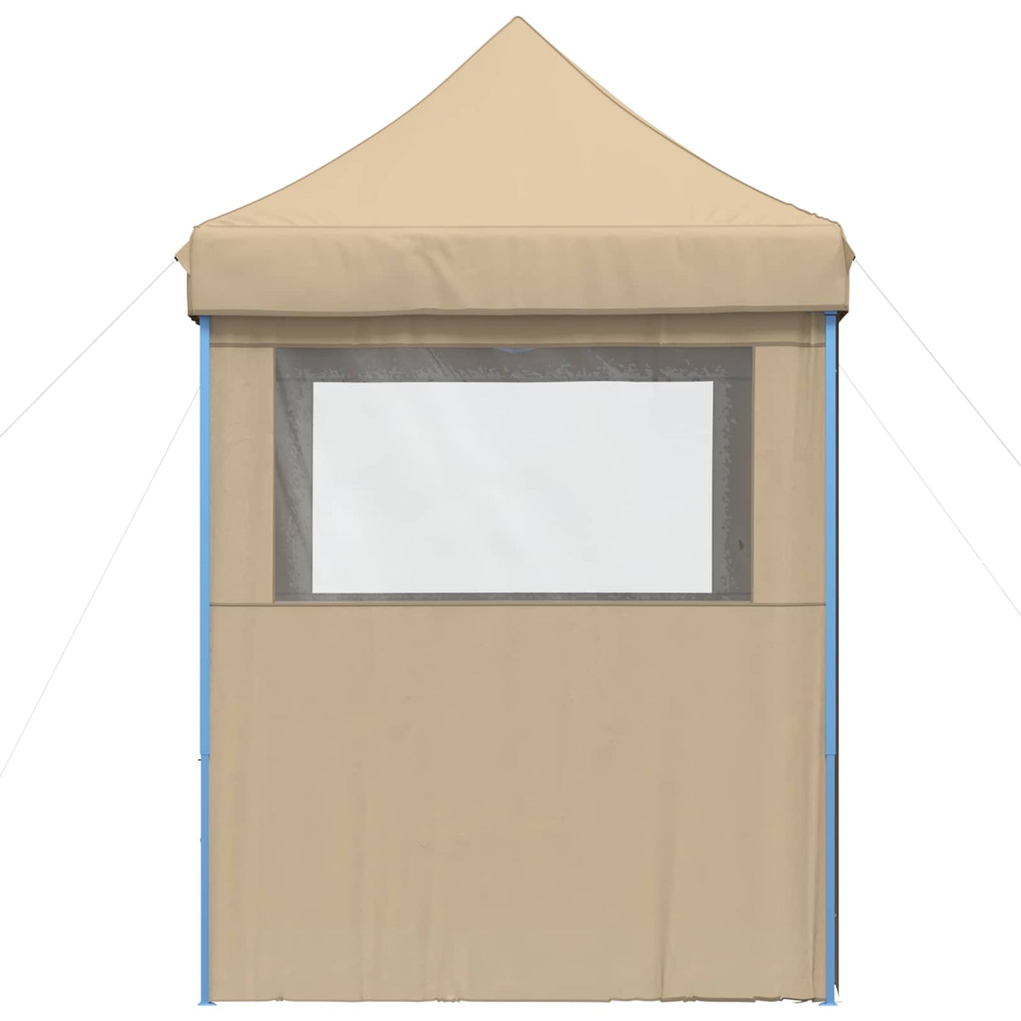 Party Tent Folding Beige 200 x 200 x 306 cm Oxford Fabric