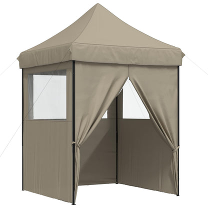 Party Tent Folding Taupe 200 x 200 x 306 cm Oxford Fabric