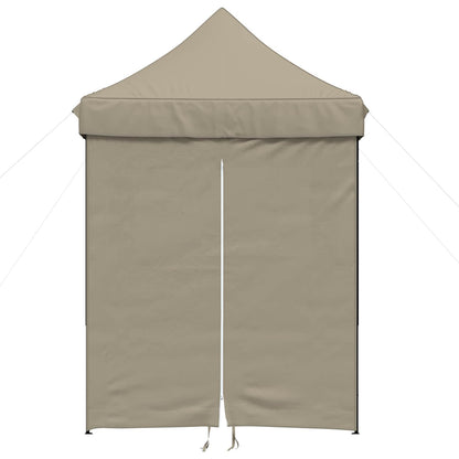 Party Tent Folding Taupe 200 x 200 x 306 cm Oxford Fabric