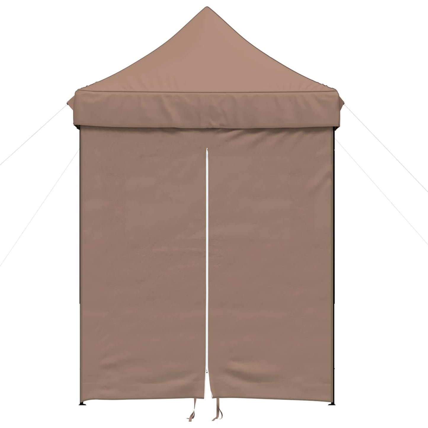 Party Tent Folding Brown 200 x 200 x 306 cm Oxford Fabric