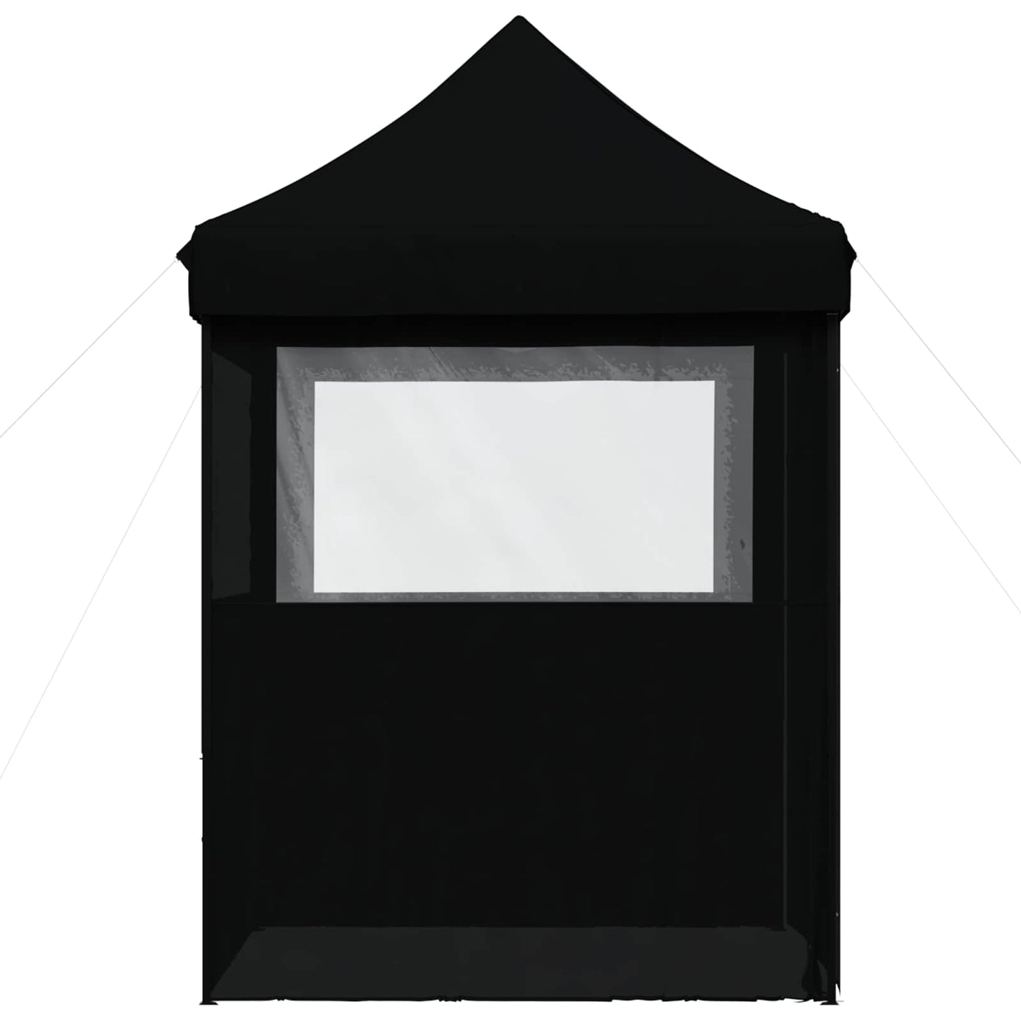 Party Tent Folding Black 200 x 200 x 306 cm Oxford Fabric