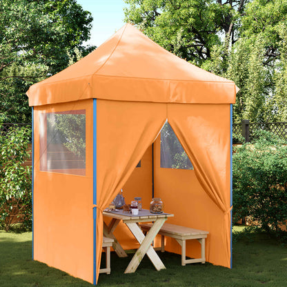 Party Tent Folding Orange 200 x 200 x 306 cm Oxford Fabric