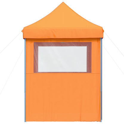 Party Tent Folding Orange 200 x 200 x 306 cm Oxford Fabric