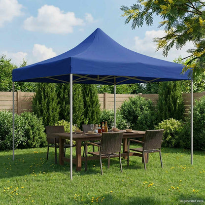Party Tent Folding Blue 291 x 291 x 315 cm Oxford Fabric