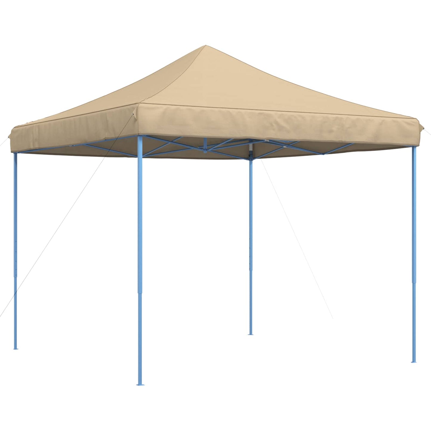 Party Tent Folding Beige 292 x 292 x 315 cm Oxford Fabric