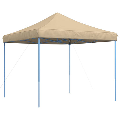 Party Tent Folding Beige 292 x 292 x 315 cm Oxford Fabric