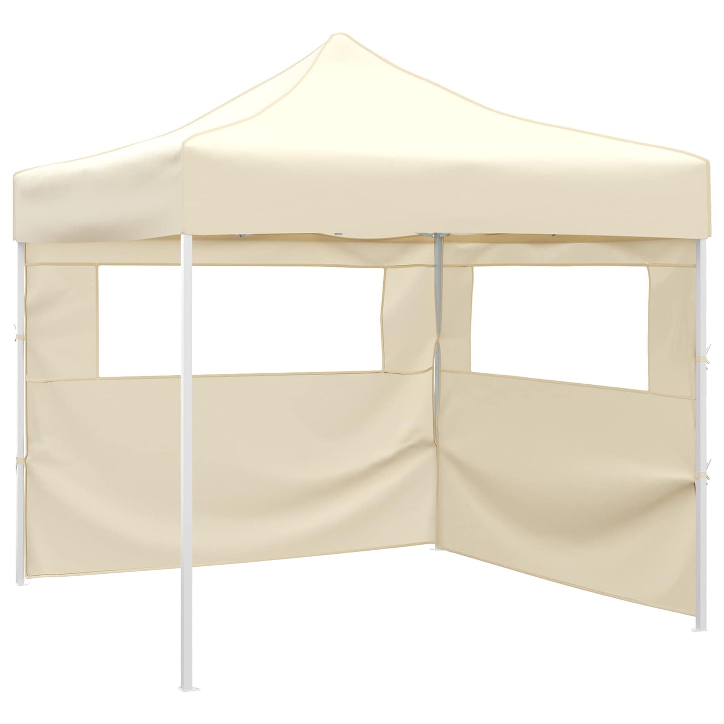 Party Tent Folding Cream 291 x 291 x 315 cm Oxford Fabric