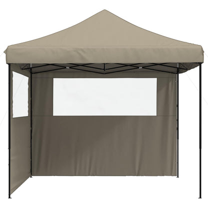 Party Tent Folding Taupe 292 x 292 x 315 cm Oxford Fabric