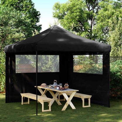 Party Tent Folding Black 292 x 292 x 315 cm Oxford Fabric