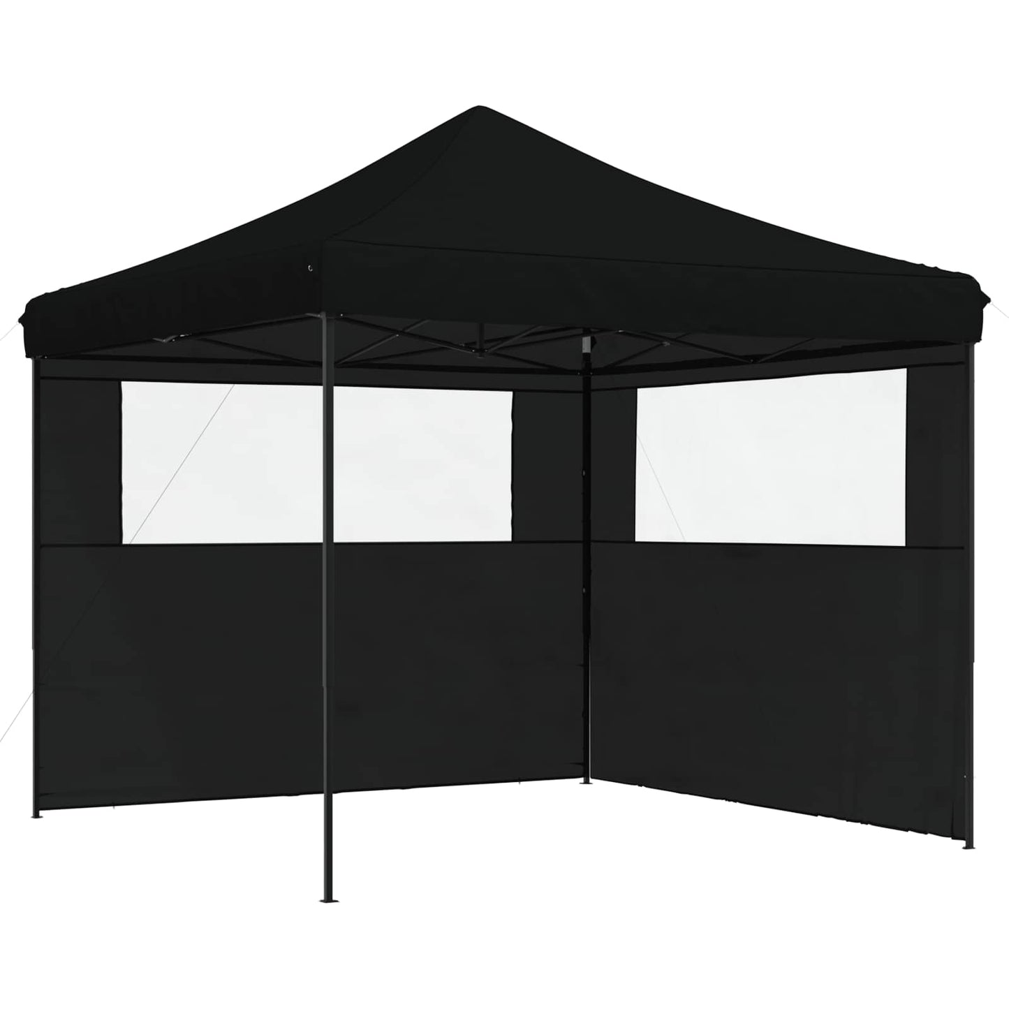 Party Tent Folding Black 292 x 292 x 315 cm Oxford Fabric