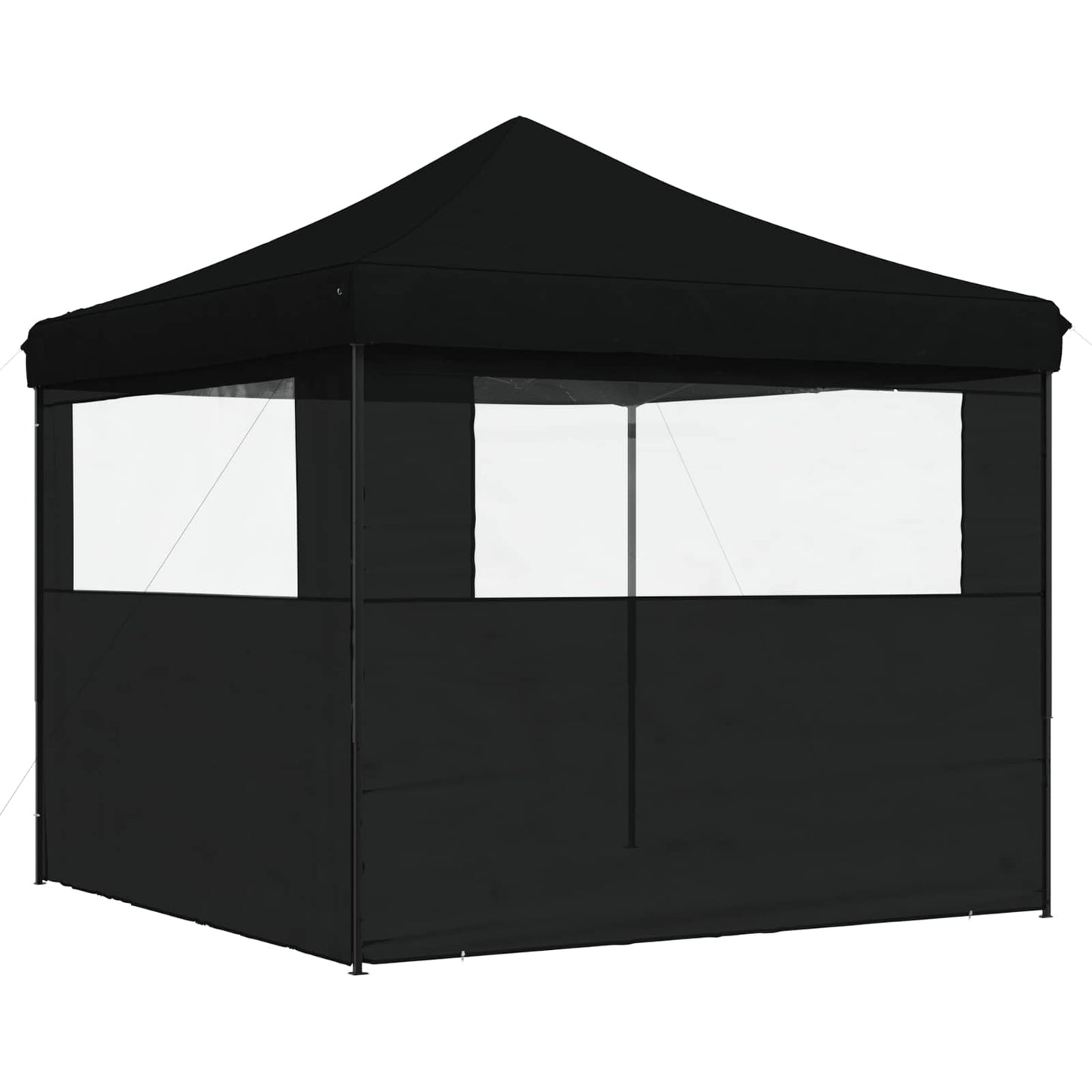 Party Tent Folding Black 292 x 292 x 315 cm Oxford Fabric