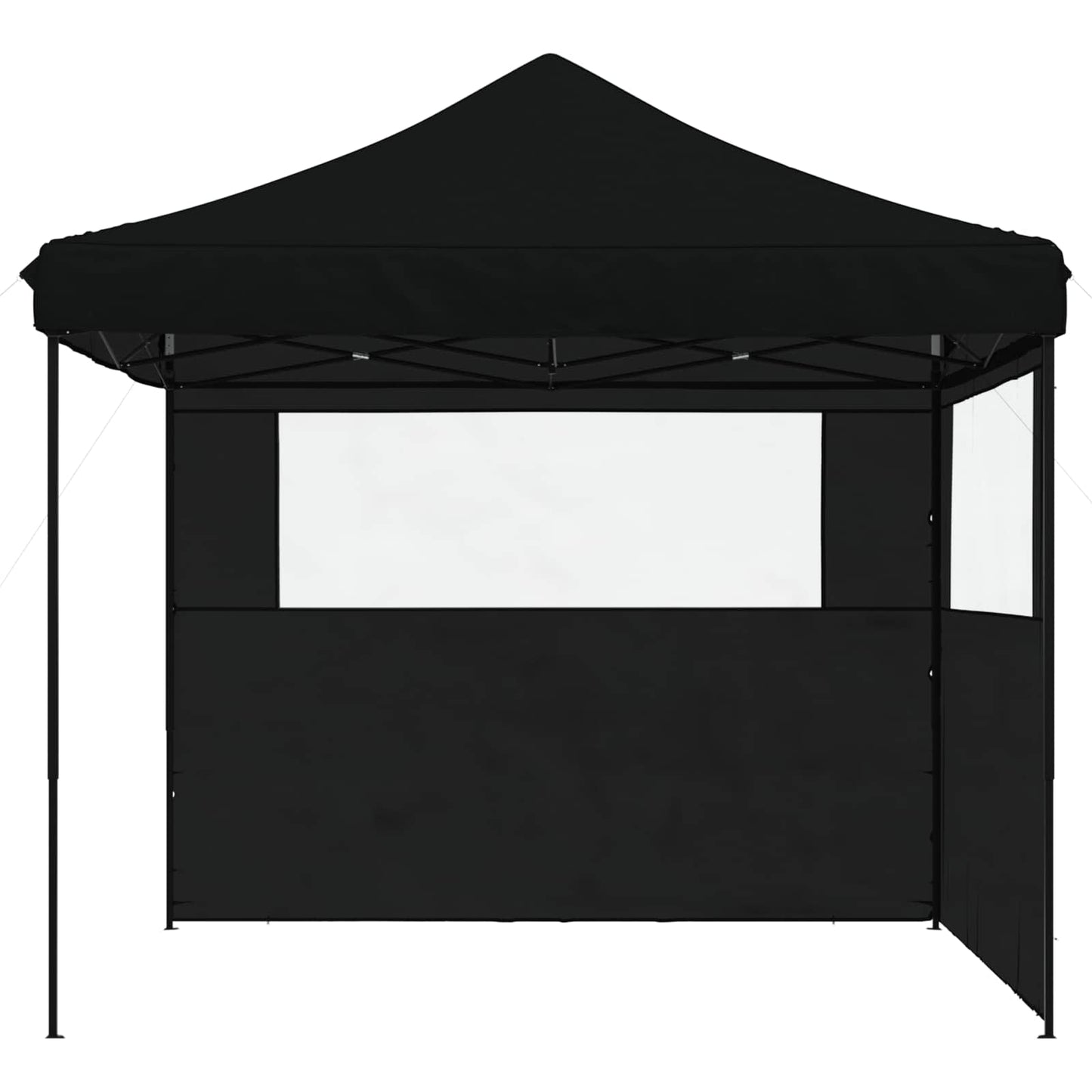 Party Tent Folding Black 292 x 292 x 315 cm Oxford Fabric