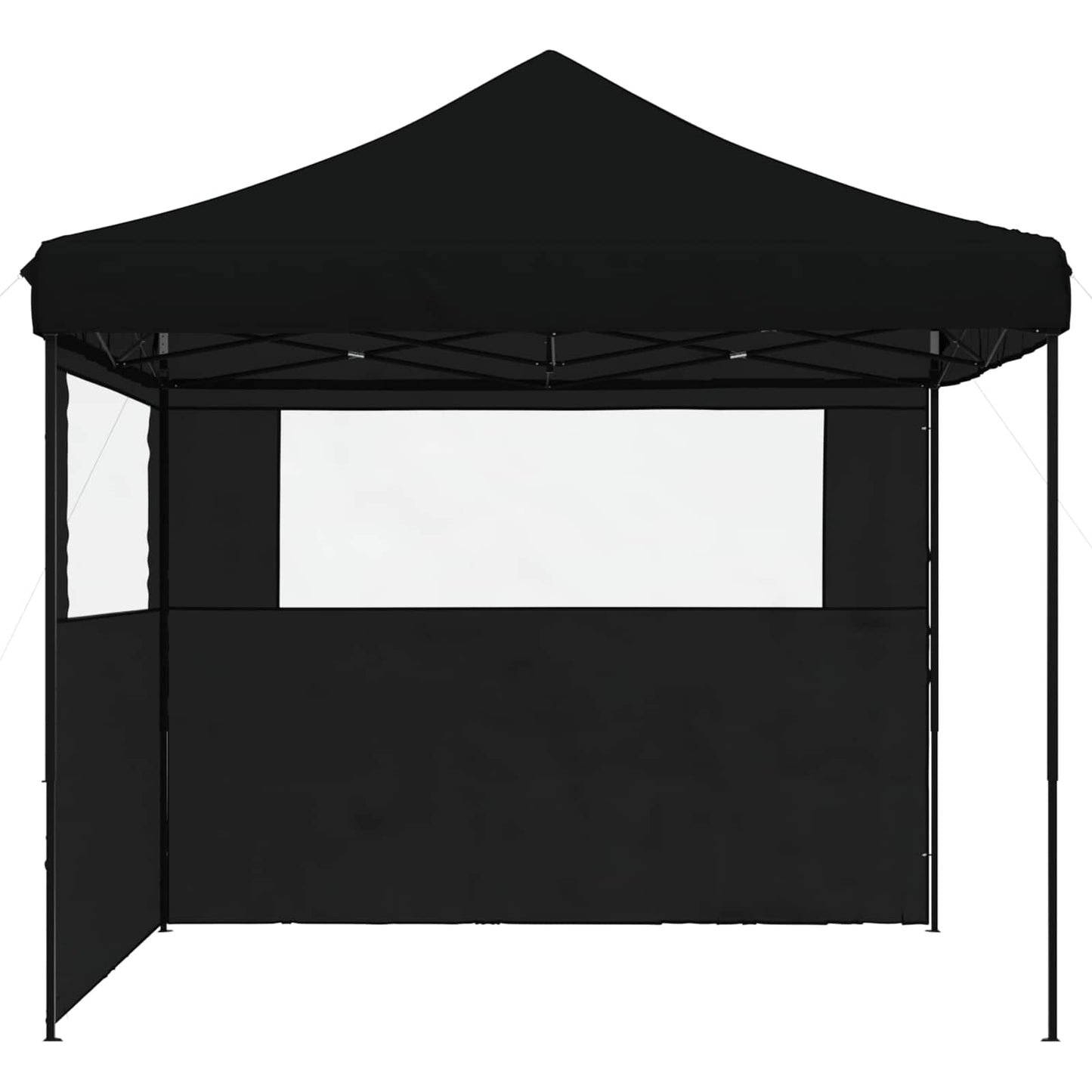 Party Tent Folding Black 292 x 292 x 315 cm Oxford Fabric