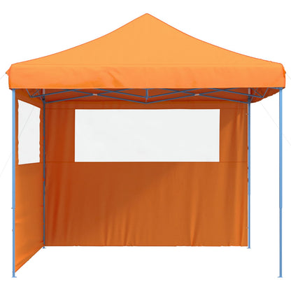 Party Tent Folding Orange 292 x 292 x 315 cm Oxford Fabric