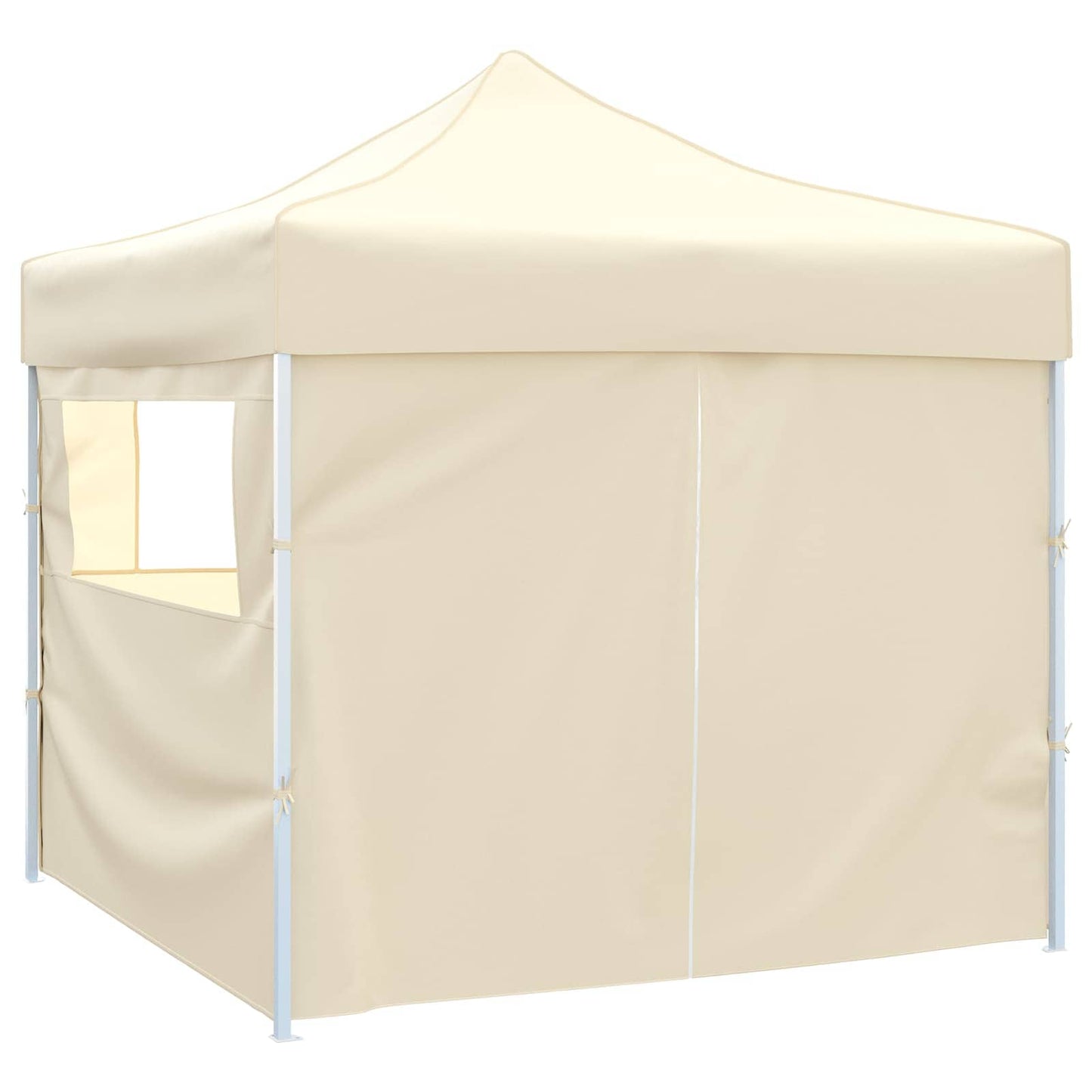 Party Tent Folding Cream 291 x 291 x 315 cm Oxford Fabric