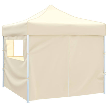 Party Tent Folding Cream 291 x 291 x 315 cm Oxford Fabric