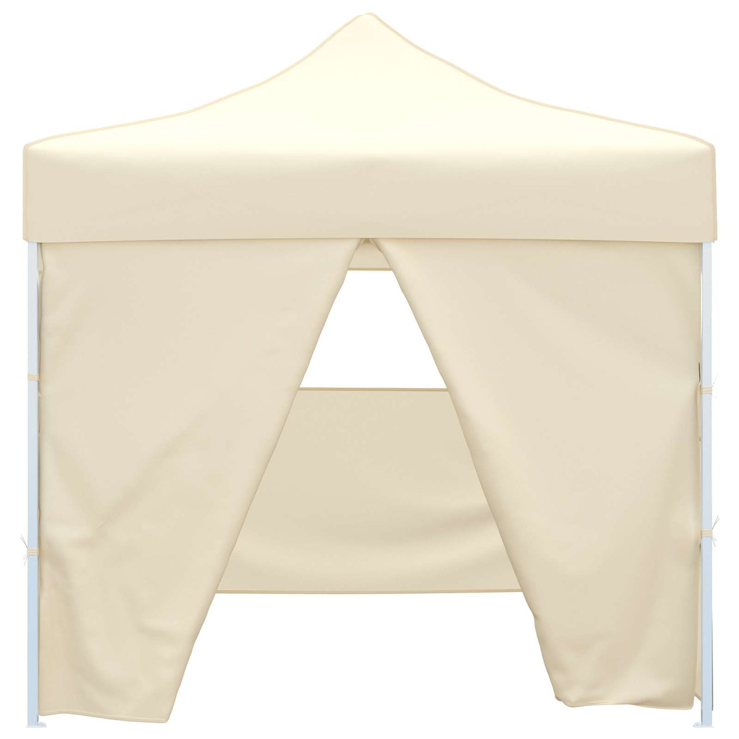 Party Tent Folding Cream 291 x 291 x 315 cm Oxford Fabric