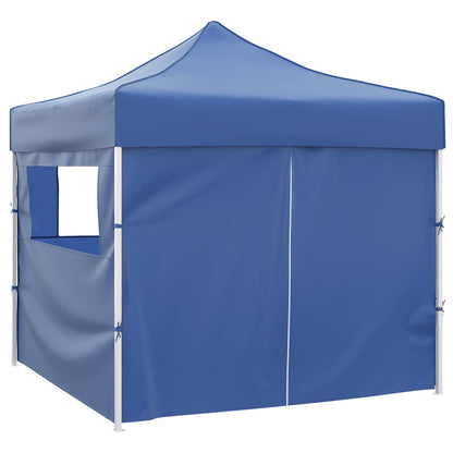 Party Tent Folding Blue 291 x 291 x 315 cm Oxford Fabric