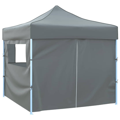 Party Tent Folding Anthracite 291 x 291 x 315 cm Oxford Fabric