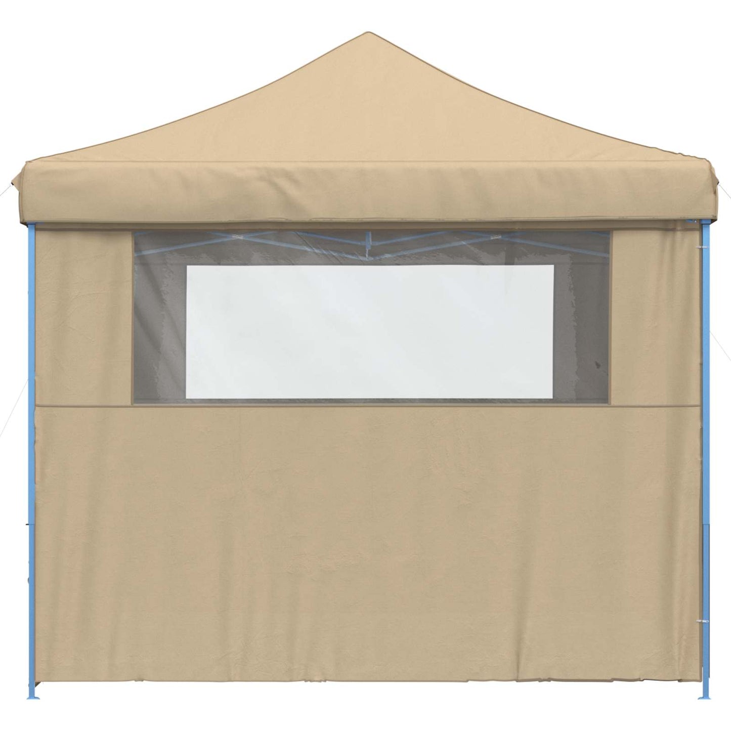 Party Tent Folding Beige 292 x 292 x 315 cm Oxford Fabric