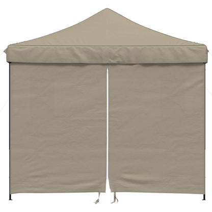 Party Tent Folding Taupe 292 x 292 x 315 cm Oxford Fabric