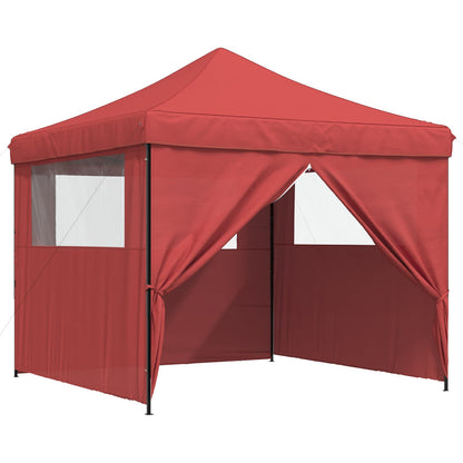 Party Tent Folding Burgundy 292 x 292 x 315 cm Oxford Fabric