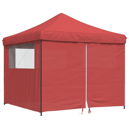 Party Tent Folding Burgundy 292 x 292 x 315 cm Oxford Fabric