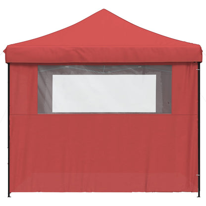Party Tent Folding Burgundy 292 x 292 x 315 cm Oxford Fabric