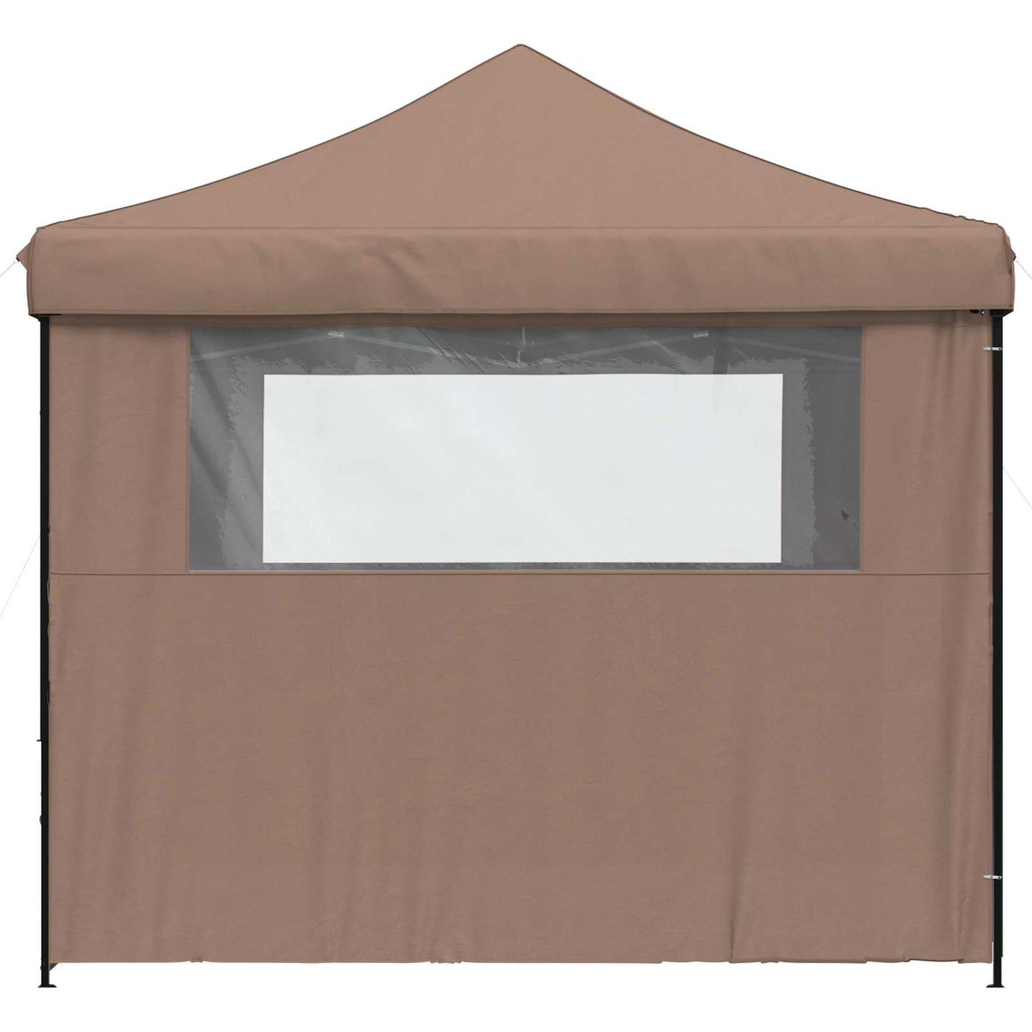 Party Tent Folding Brown 292 x 292 x 315 cm Oxford Fabric