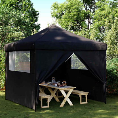 Party Tent Folding Black 292 x 292 x 315 cm Oxford Fabric