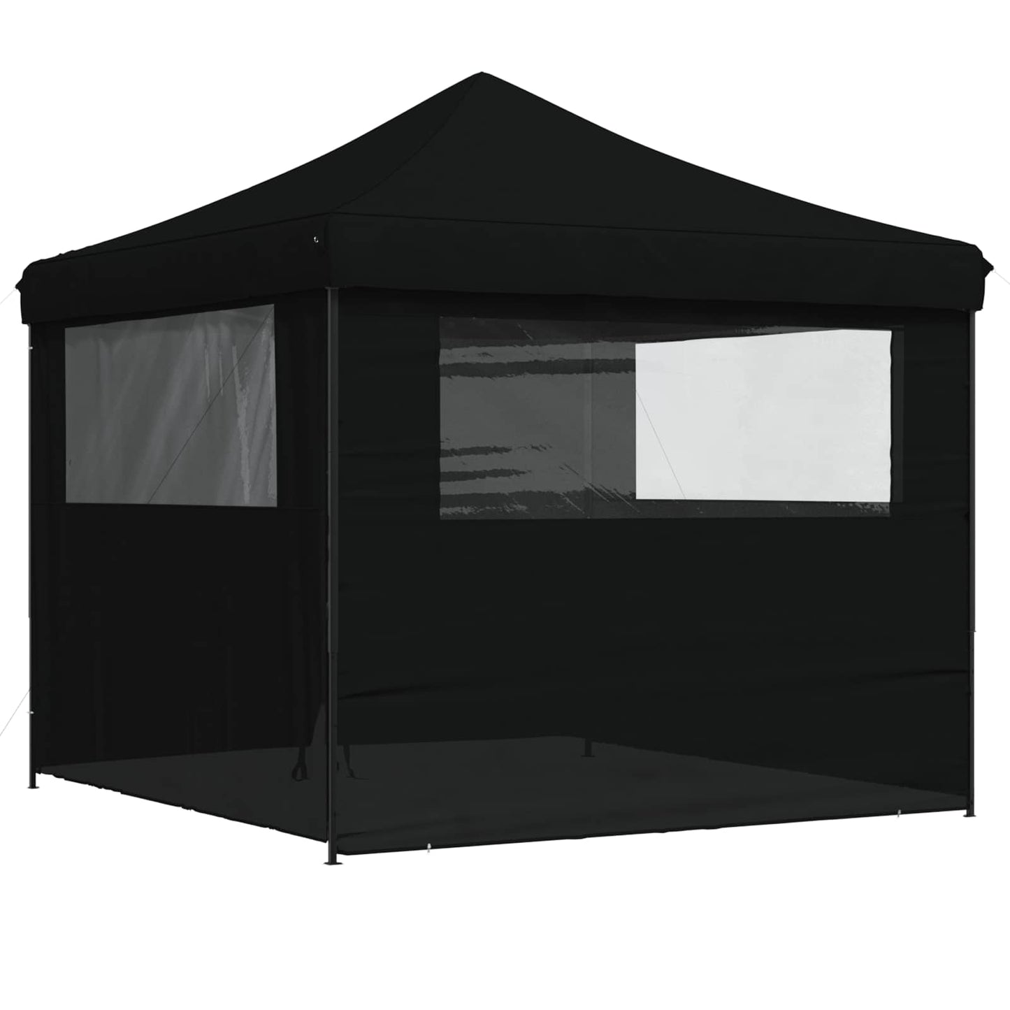 Party Tent Folding Black 292 x 292 x 315 cm Oxford Fabric