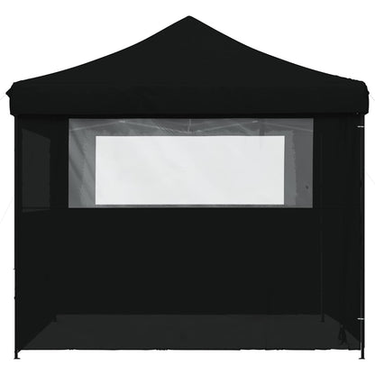 Party Tent Folding Black 292 x 292 x 315 cm Oxford Fabric