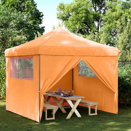 Party Tent 292 x 292 x 315 cm Orange Oxford Fabric
