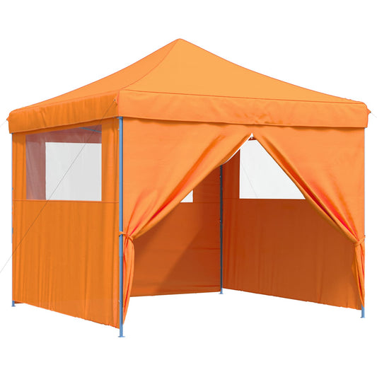 Party Tent 292 x 292 x 315 cm Orange Oxford Fabric
