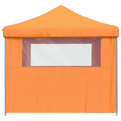 Party Tent Folding Orange 292 x 292 x 315 cm Oxford Fabric